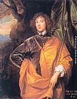 Sir Antony Van Dyck Canvas Paintings - Philip, Fourth Lord Wharton